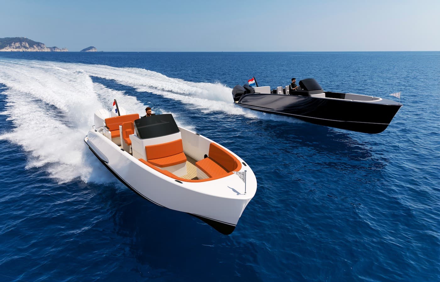 Tristian 30 on open water