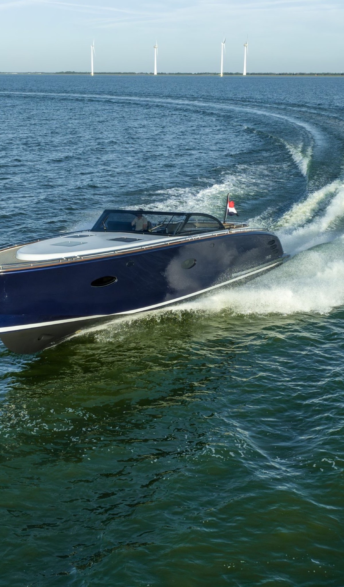 Tristian 44 on open water